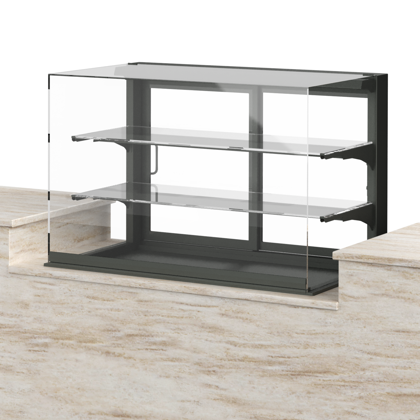 Gebaksvitrine 3-laags - 1075mm