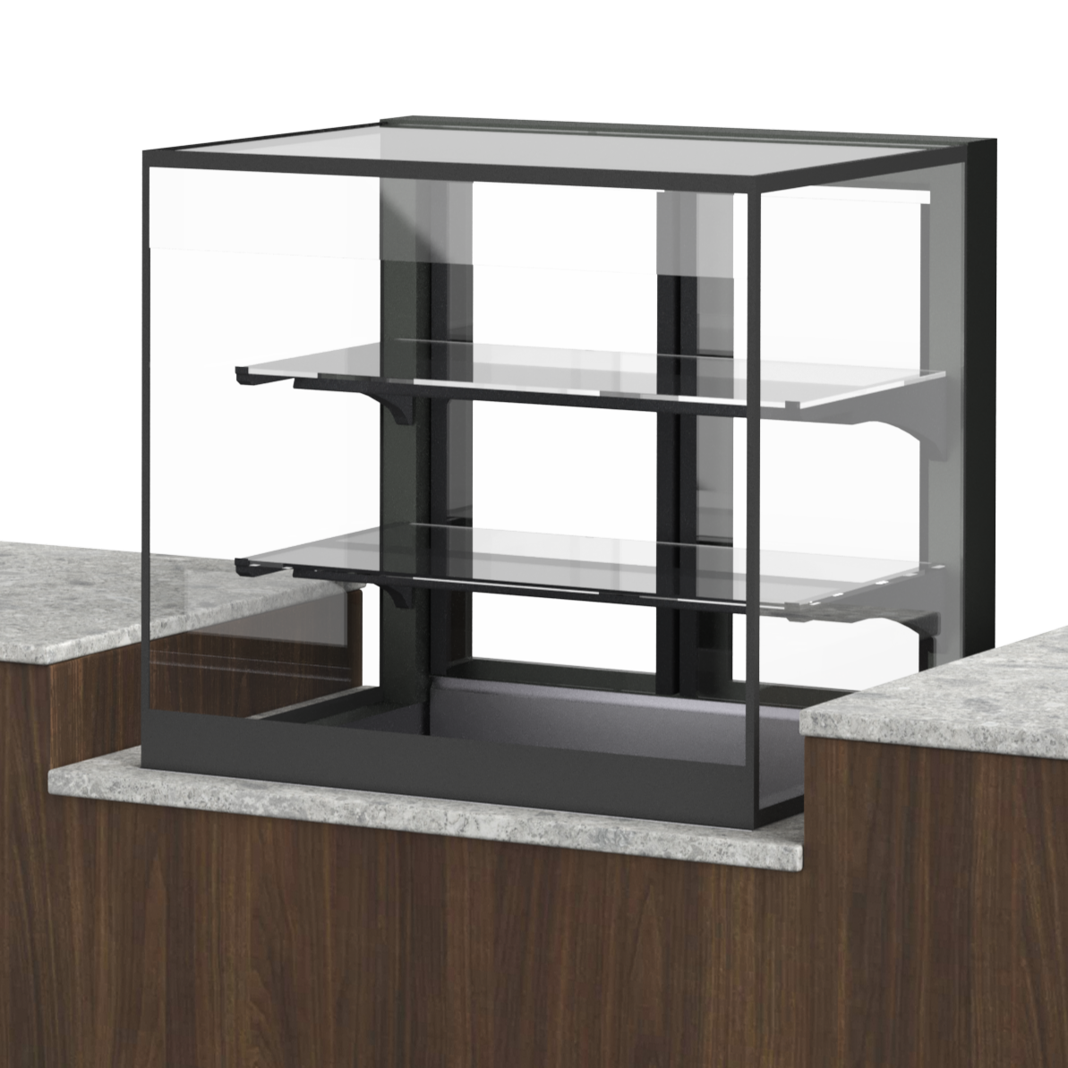 Zelfbedieningskoeling 3-laags met isolatieglas - 750mm