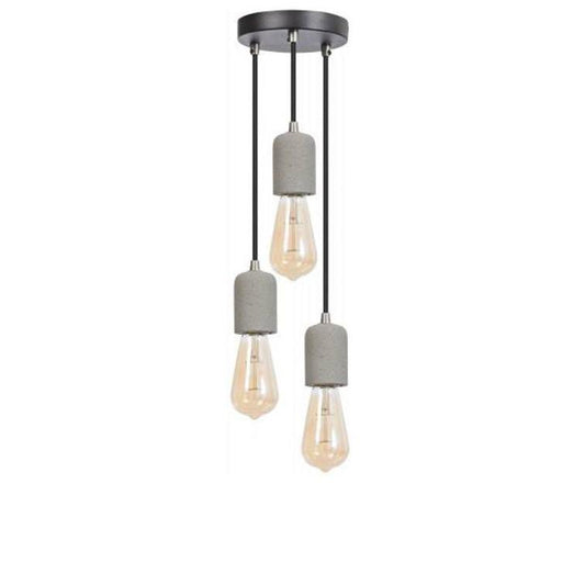Hanglamp Bertrand met 3 minimalistische hanglampen