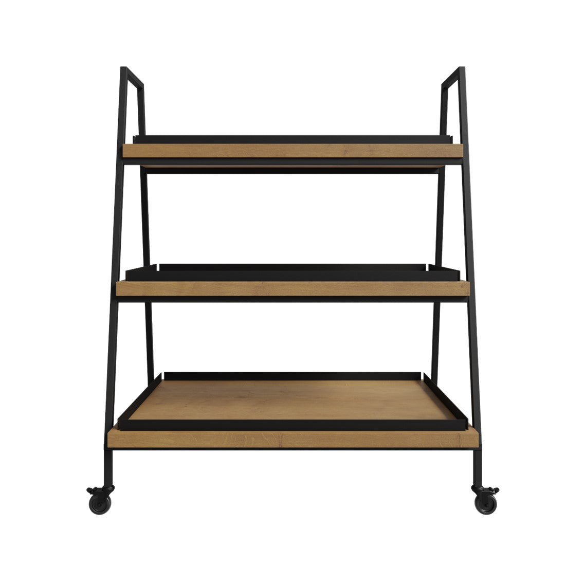 Presentatiekar LIZZY | Beige & atlas eiken