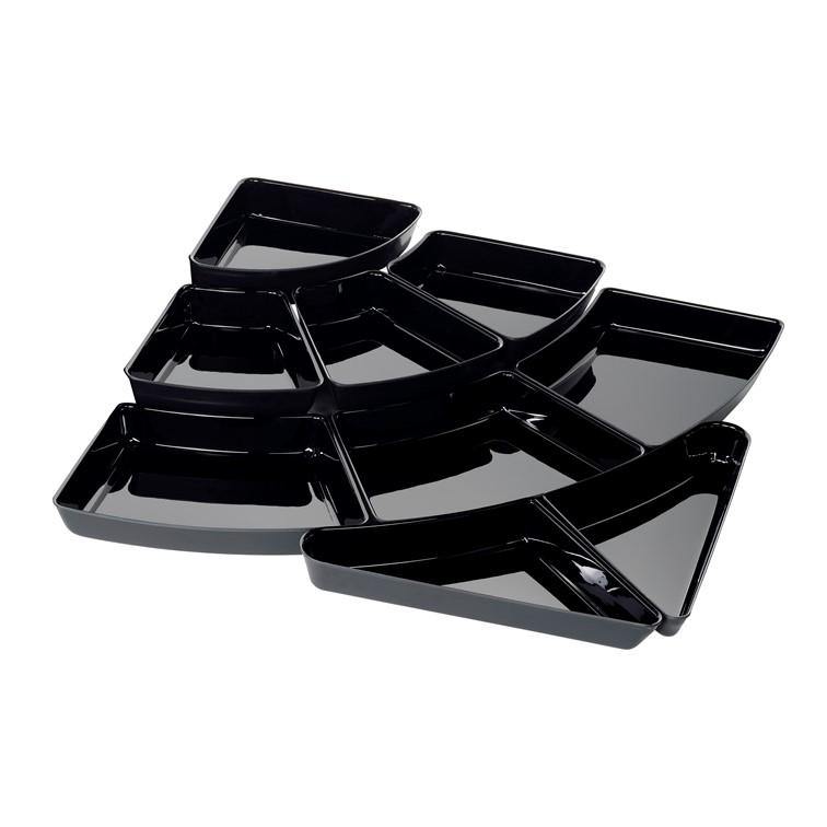 9-delig BLOK toonbankschalen set