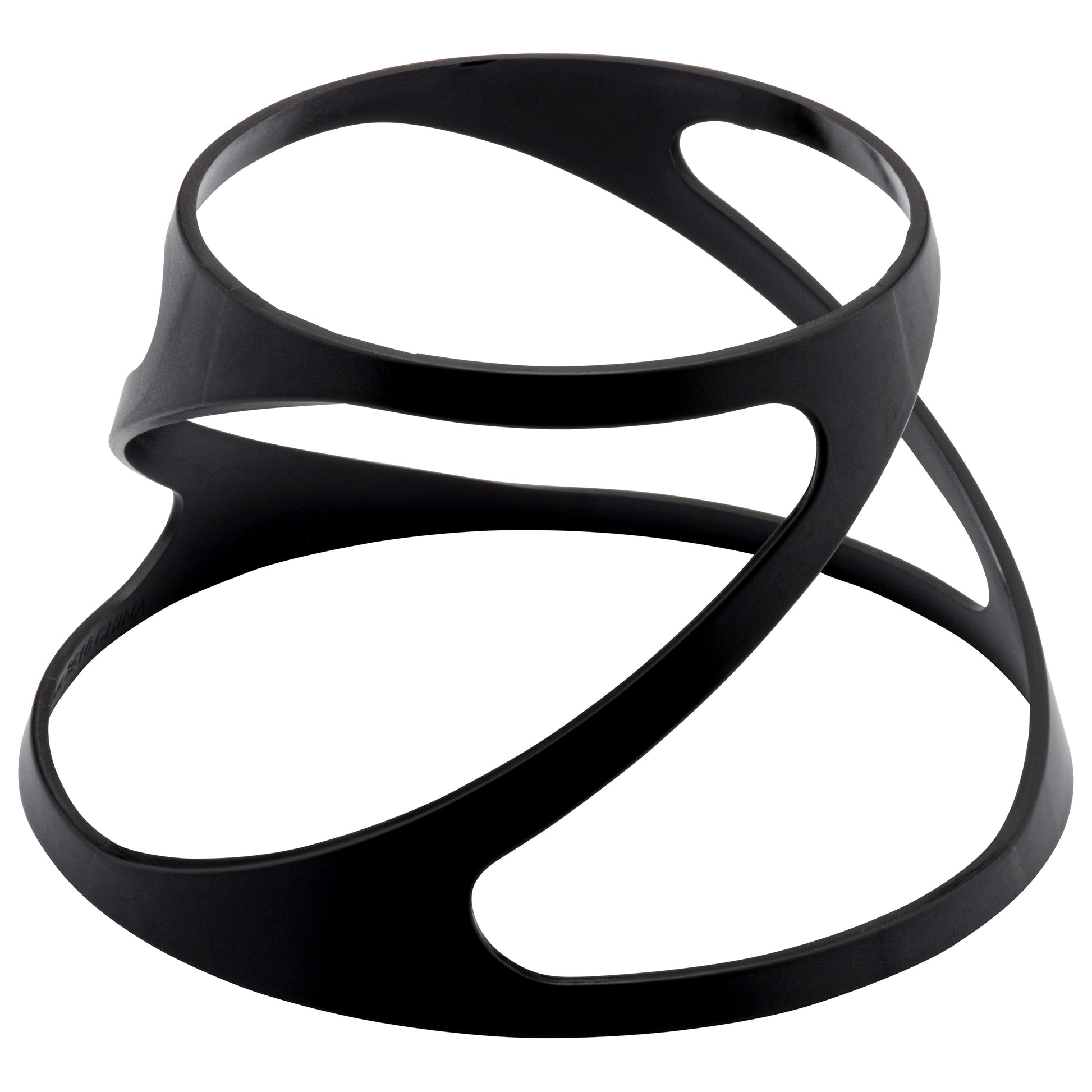 Zwarte Twister verhoger met een diameter van 10 cm