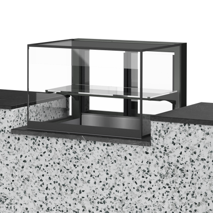 Zelfbedieningskoeling 2-laags met isolatieglas - 750mm