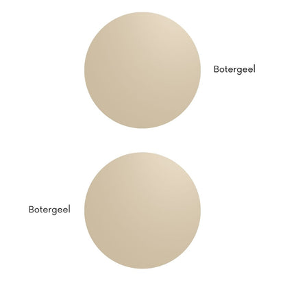 Pastelkleur zachtgeel goudgeel botergeel