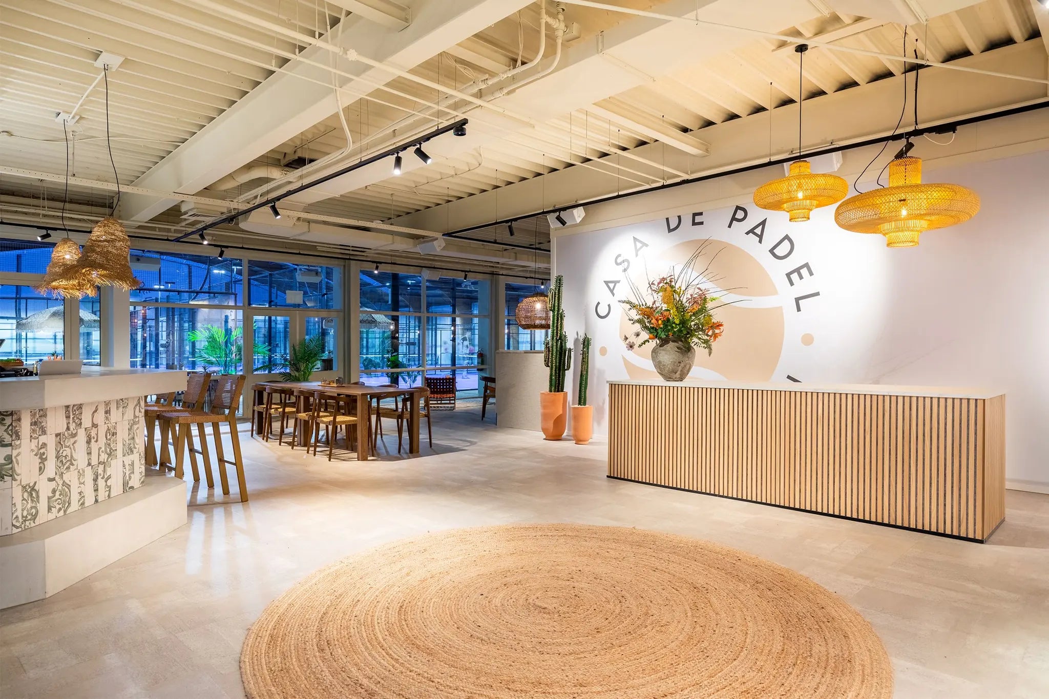 Projectinrichting sportschool Casa de Padel