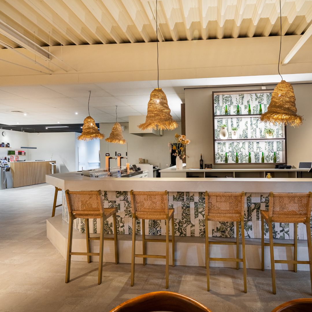 De bar bij sportschool Casa de Padel