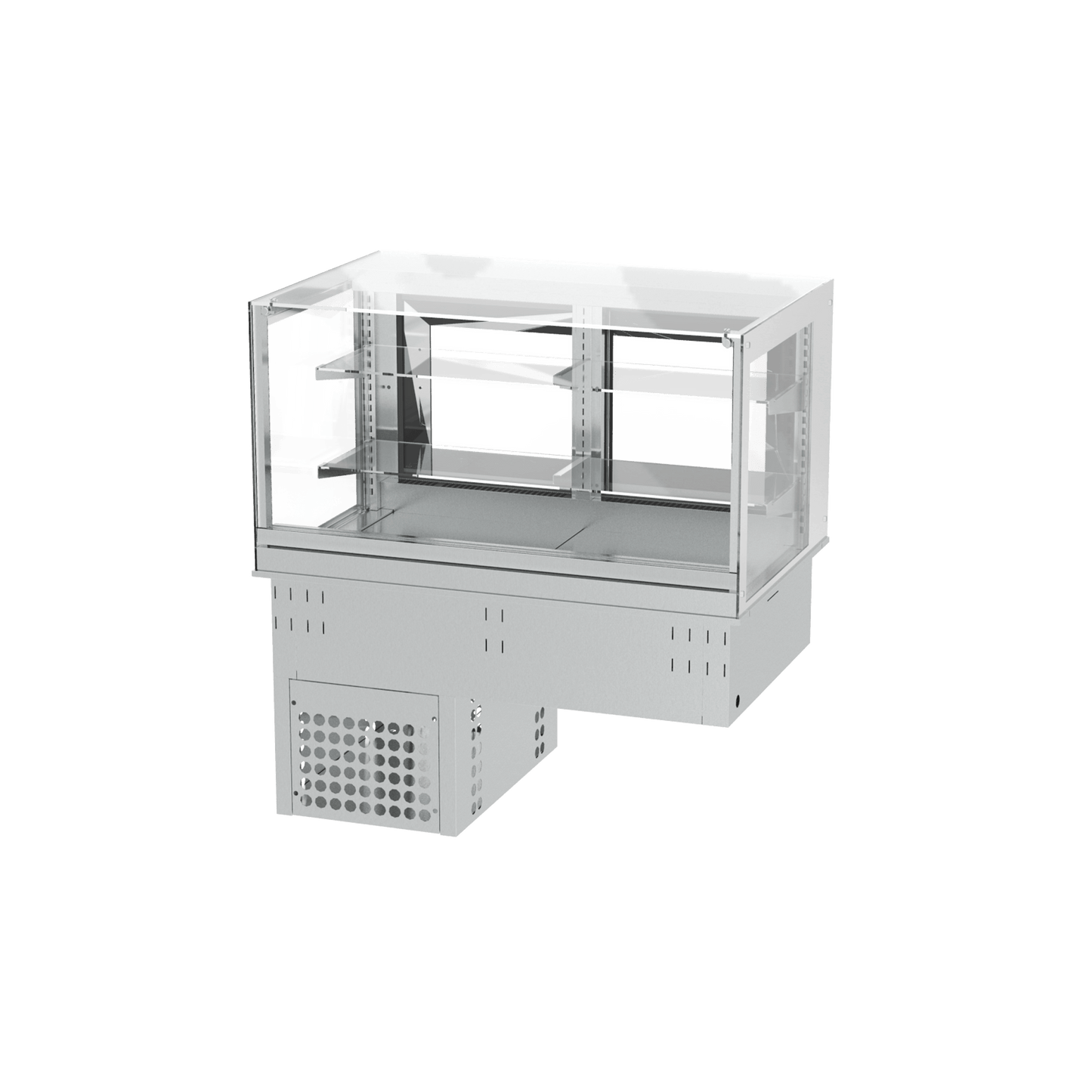 Infrico Fribuffet EEVAV3 bedienings koelvitrine met 3 verdiepingen en LED-verlichting