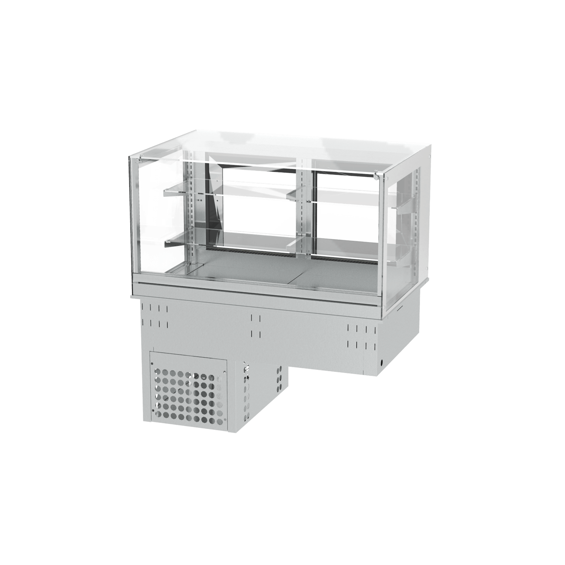 Infrico Fribuffet EEVAV3 bedienings koelvitrine met 3 verdiepingen en LED-verlichting