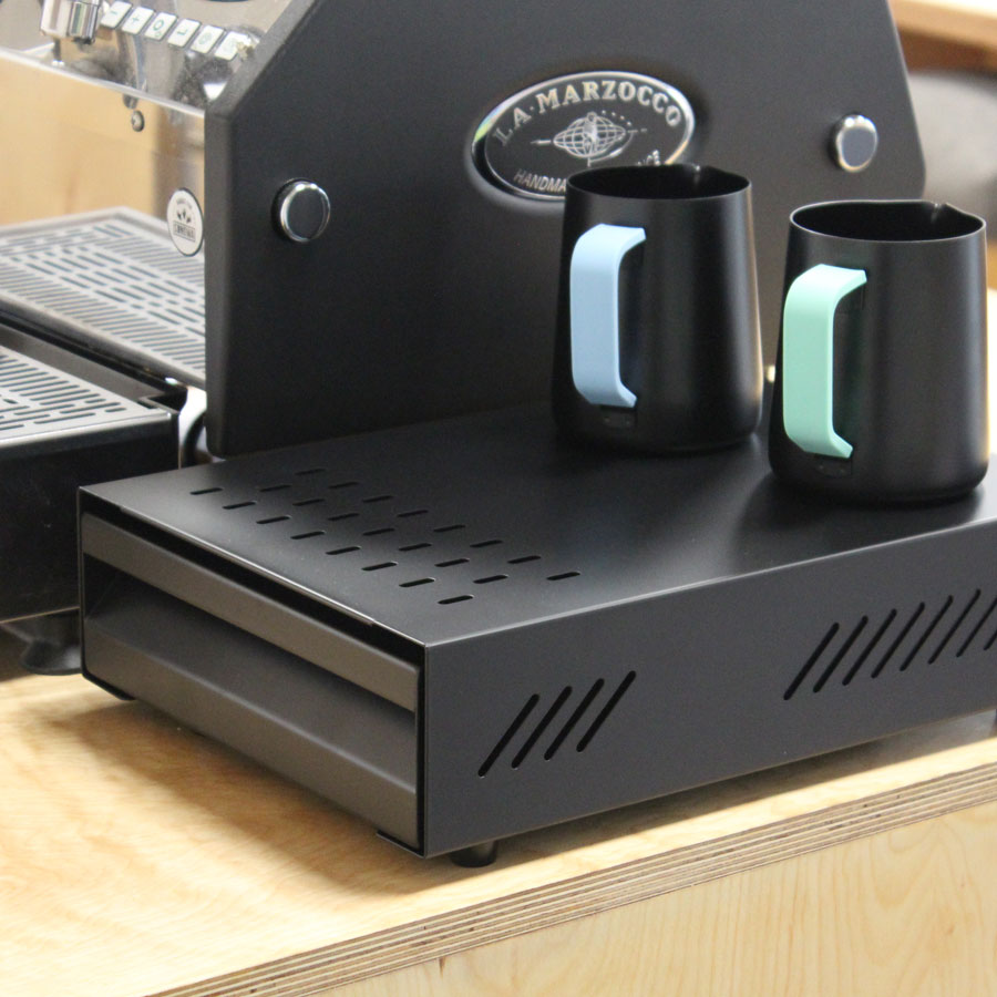 Knock Drawer/kloplade Zwart Rhino Coffee Gear