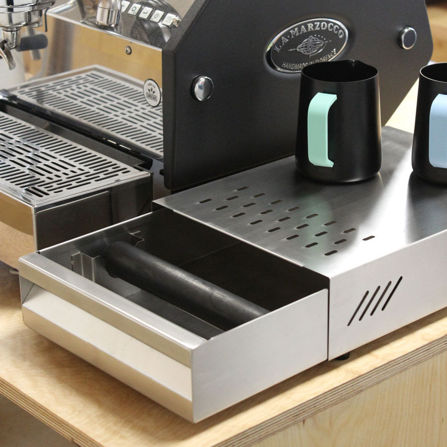 Knock Drawer/kloplade RVS Rhino Coffee Gear