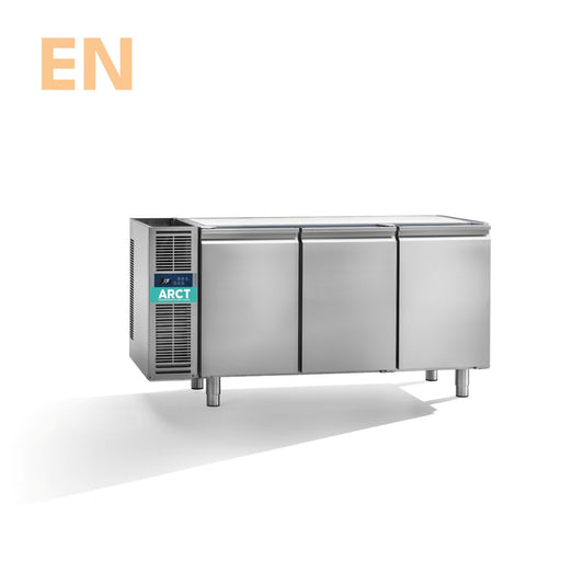 Koelwerkbank | 3 deurs EN | zonder werkblad | remote