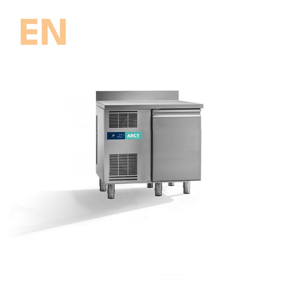 Koelwerkbank | 1 deurs EN | werkblad met opstaande rand | stekkerklaar