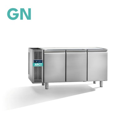 Koelwerkbank | 3 deurs GN | zonder werkblad | remote