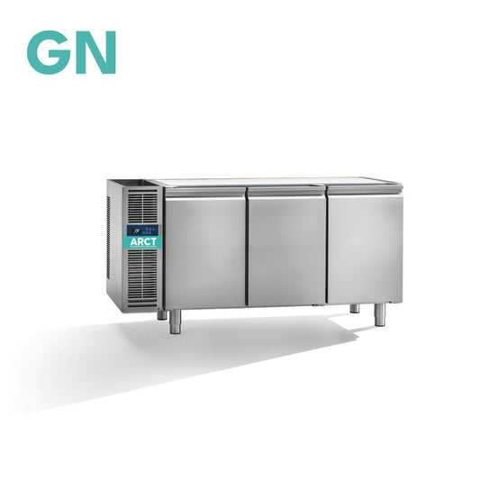 Koelwerkbank | 3 deurs GN | zonder werkblad | remote