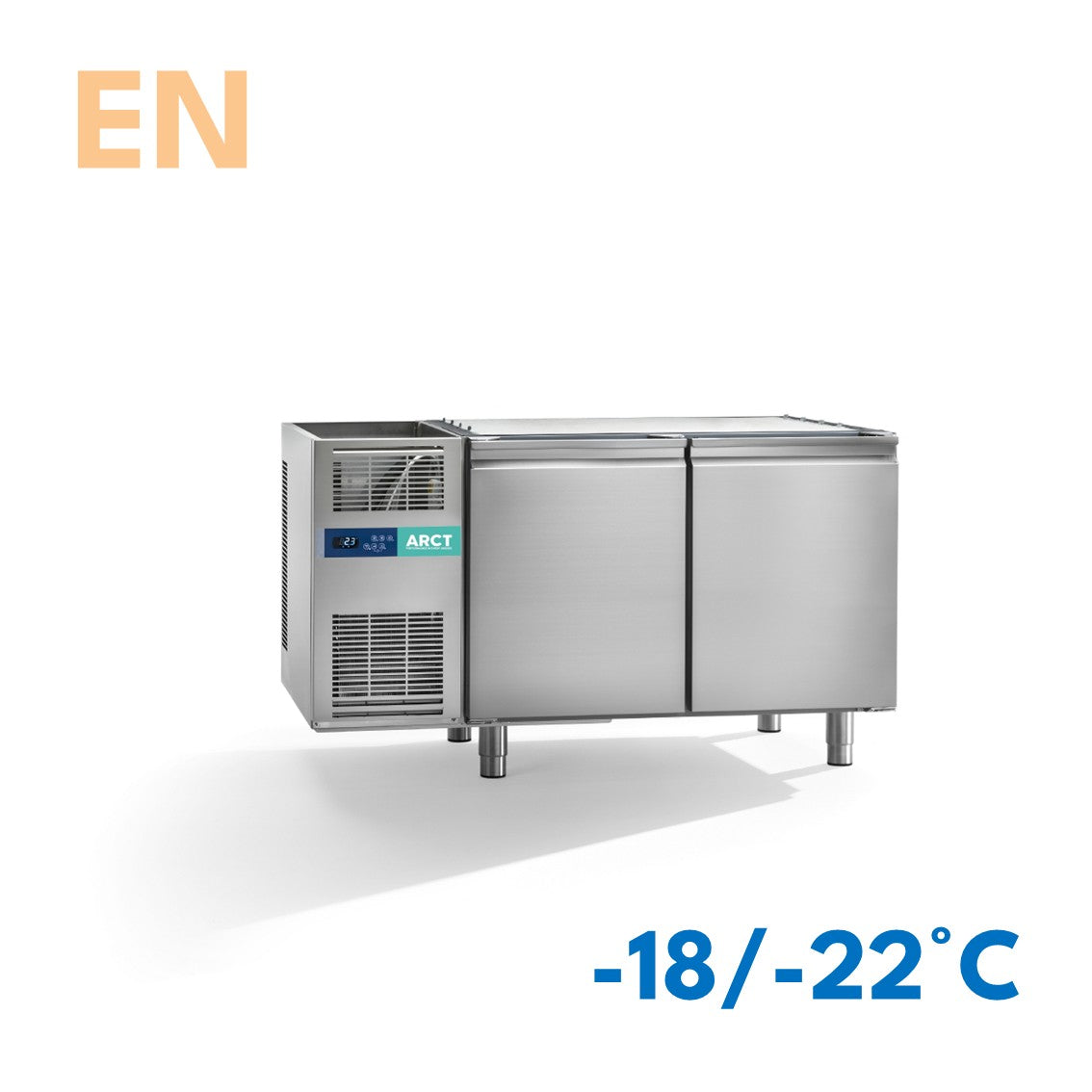 Vrieswerkbank | 2 deurs EN | zonder werkblad | stekkerklaar