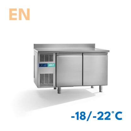 Vrieswerkbank | 2 deurs EN | werkblad met opstaande rand | stekkerklaar