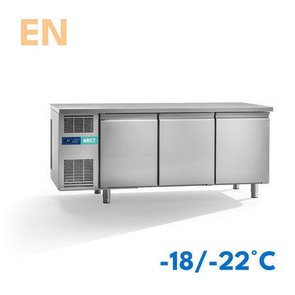 Vrieswerkbank | 3 deurs EN | standaard werkblad | stekkerklaar