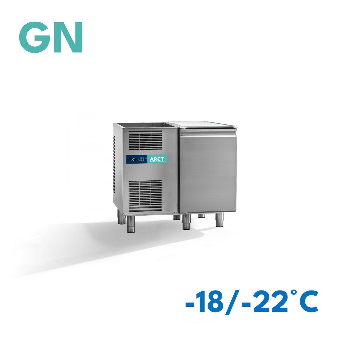 Vrieswerkbank | 1 deurs GN | zonder werkblad | stekkerklaar