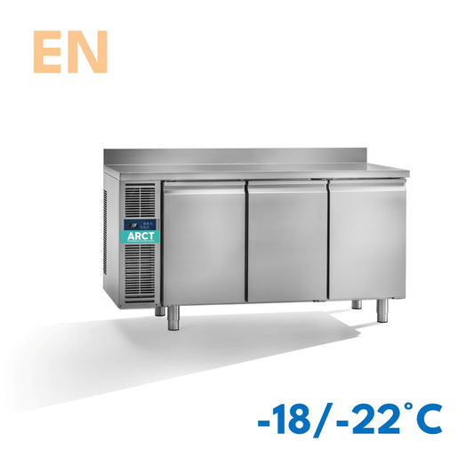 Vrieswerkbank | 3 deurs EN | werkblad met opstaande rand | remote