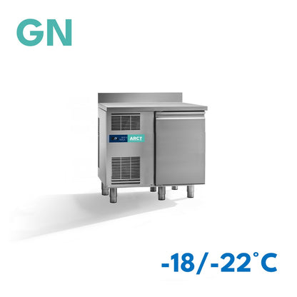 Vrieswerkbank | 1 deurs GN | werkblad met opstaande rand | stekkerklaar