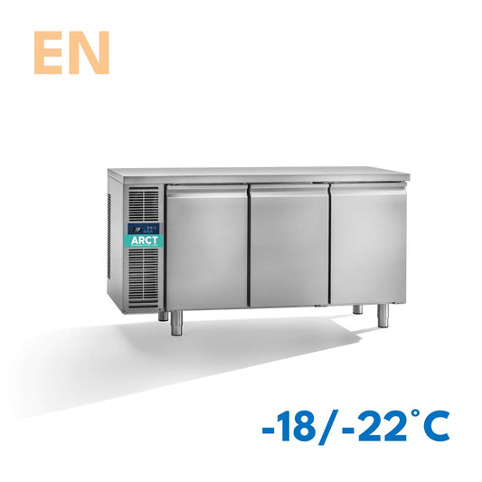 Vrieswerkbank | 3 deurs EN | standaard werkblad | remote