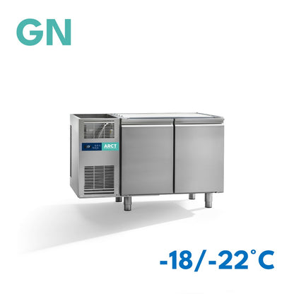 Vrieswerkbank | 2 deurs GN | zonder werkblad | stekkerklaar