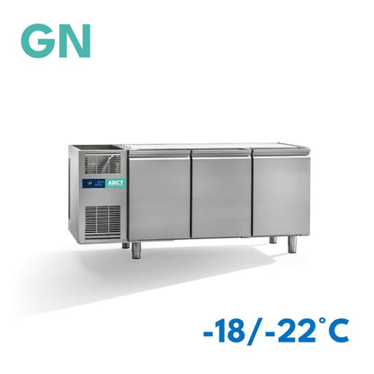 Vrieswerkbank | 3 deurs GN | zonder werkblad | stekkerklaar