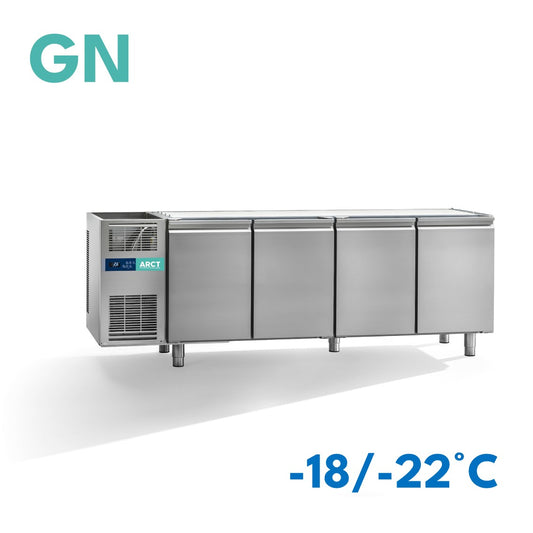 Vrieswerkbank | 4 deurs GN | zonder werkblad | stekkerklaar