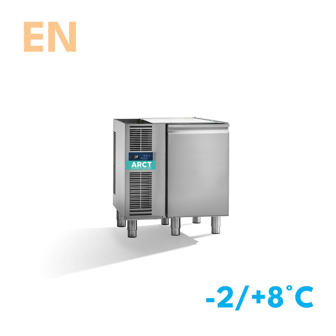 Dieptekoelwerkbank | 1 deurs EN | zonder werkblad | remote