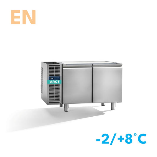 Dieptekoelwerkbank | 2 deurs EN | zonder werkblad | remote