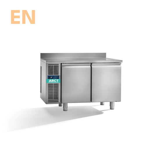 Koelwerkbank | 2 deurs EN | werkblad met opstaande rand | remote
