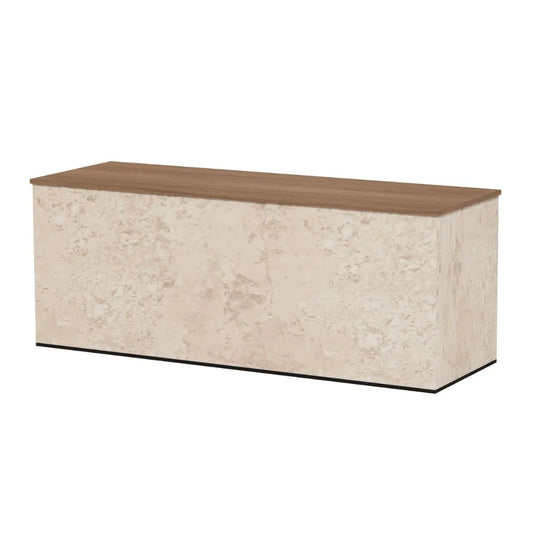 Toonbank TONNY in Toffee walnoot & Terrano