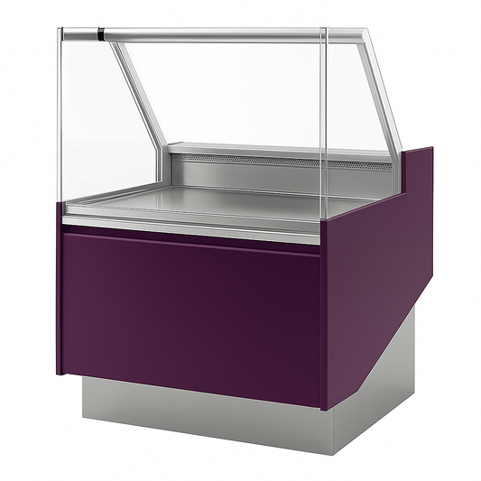 Koeltoonbank Lyon 9 - Aubergine