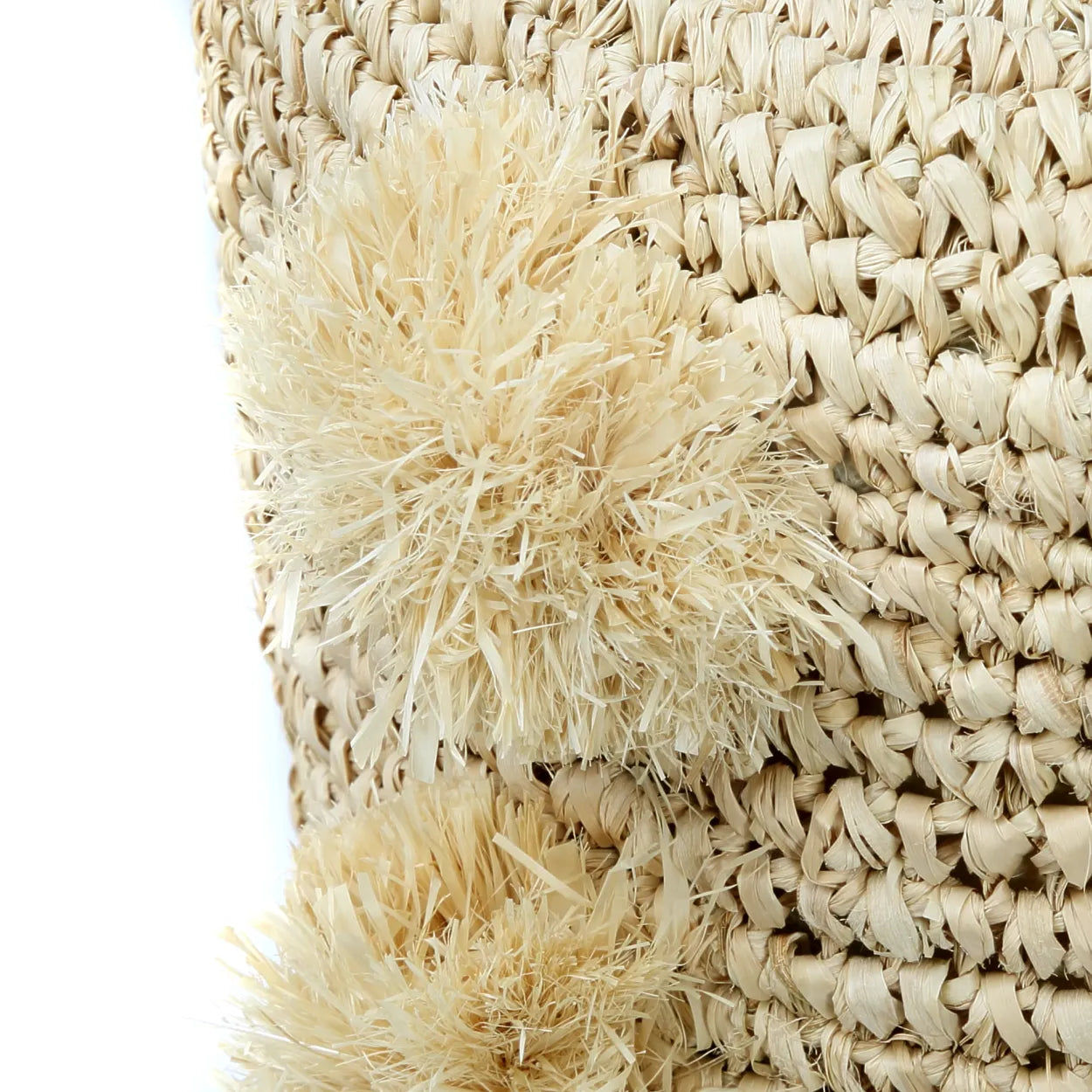 Bazar Bizar The Raffia Pom Pom Kruk