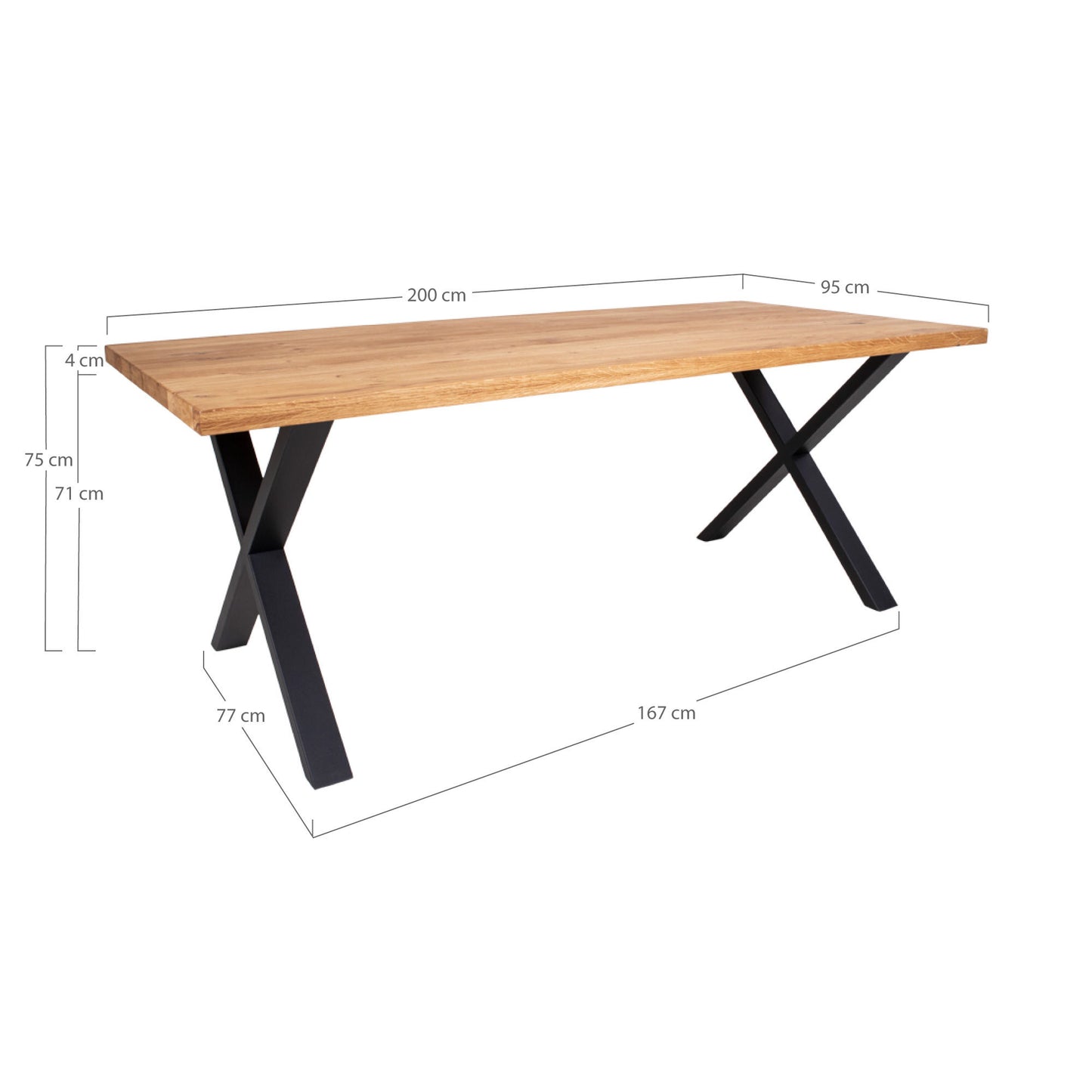 House Nordic Montpellier Eettafel