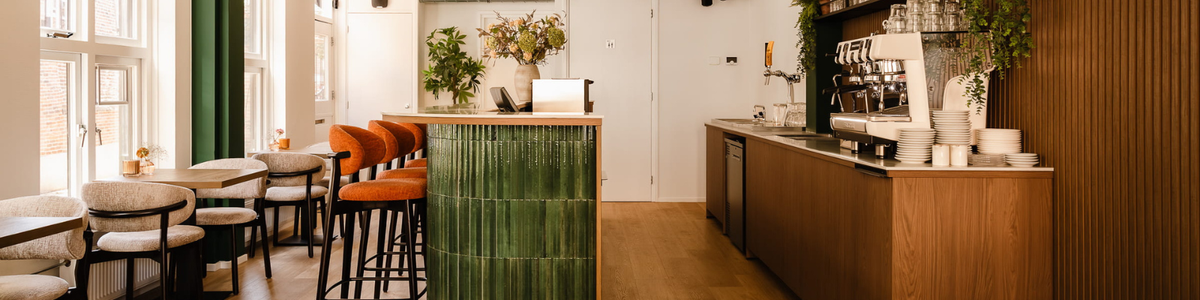 Overzichtsfoto van projectinrichting bij Bistro Lochem