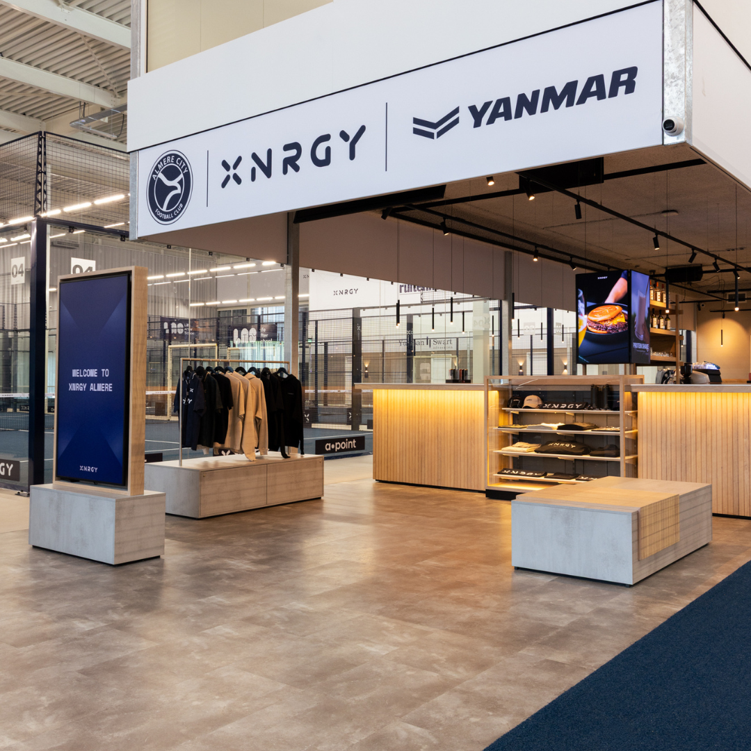 Projectinrichting bij XNRGY Padelclub in Almere