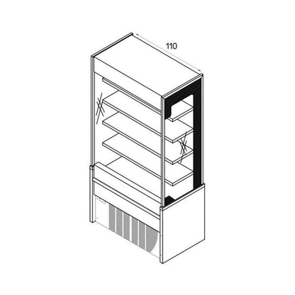 Wandkoeling small 110 - Peackinterior