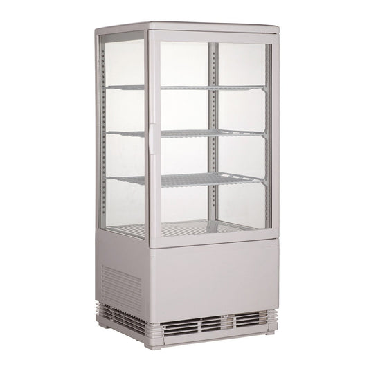 Koelvitrine 68L Wit