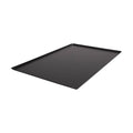 Mat zwarte aluminium gebaksplaat 40x60 cm 