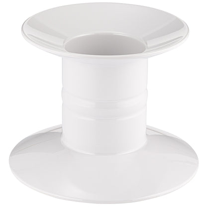 Melamine verhoging in de kleur wit (maat M, 10cm hoog)