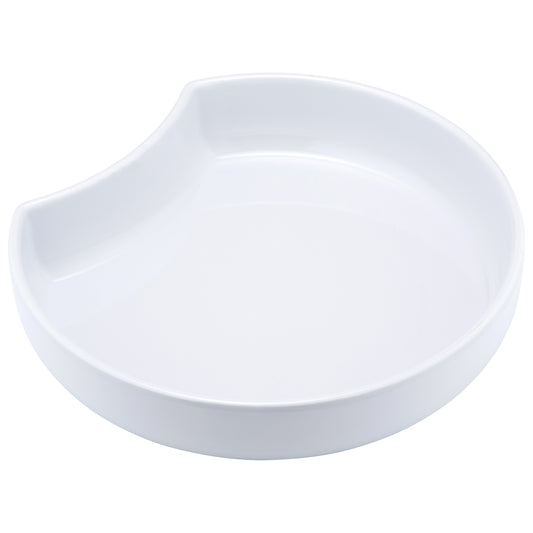 Witte melamine inlegschaal maat L