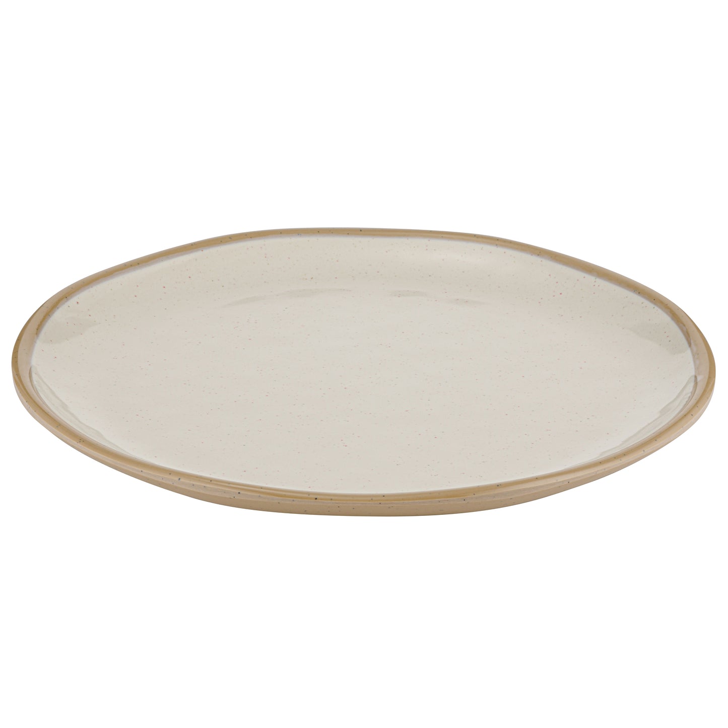 Ronde Marl plateau (diameter 28cm) schaal met keramische look uit de Marl collectie 