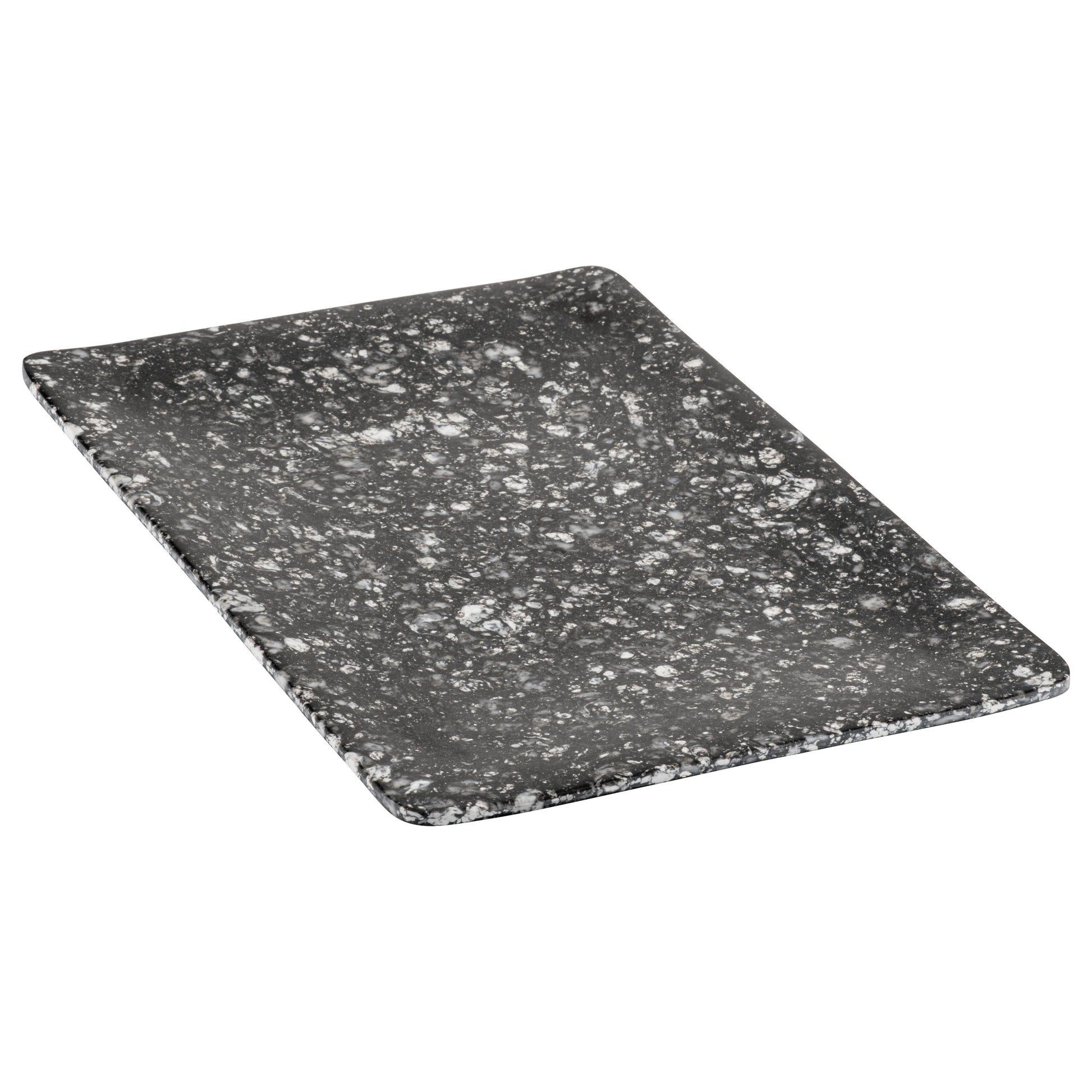 Graniet melamine plateau met saprand, maat L (53x19.5x1,7)