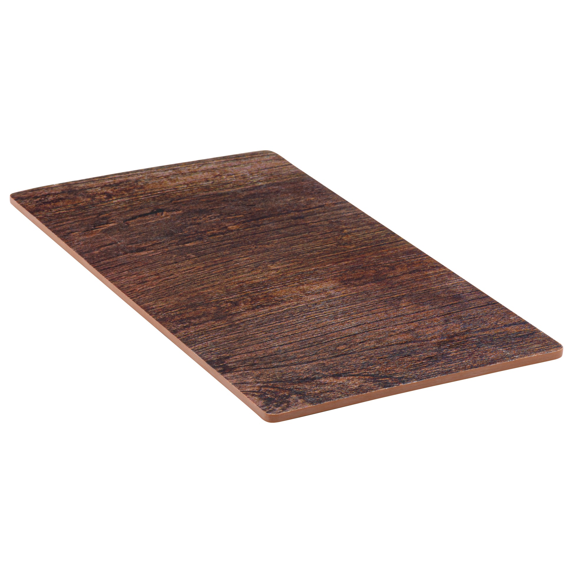 Melamine hout look plateau in het formaat 325x176x20mm