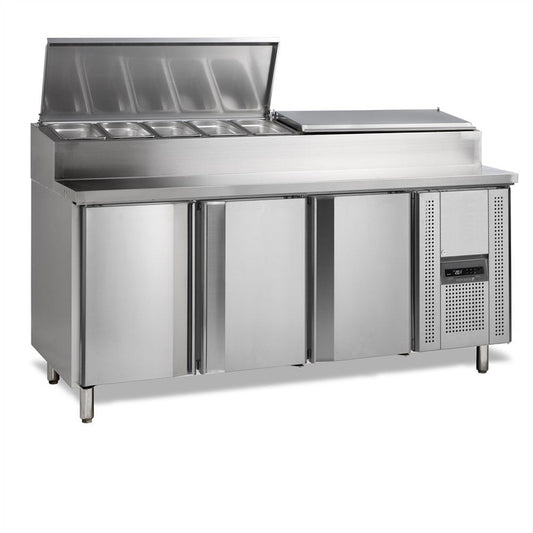 Toonbank voor sandwichpreparatie GN1/1 SS7300